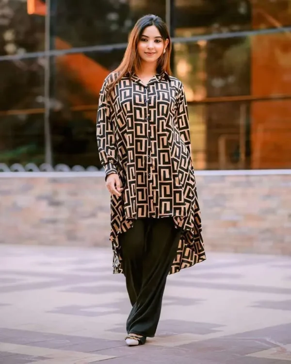 Alisha Shirt – The Perfect Mix of Fashion and Fit black block - Image 3