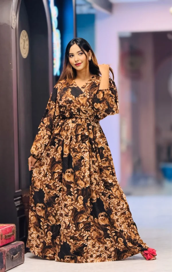 Alex Cheri Princess Gown-Black - Image 2